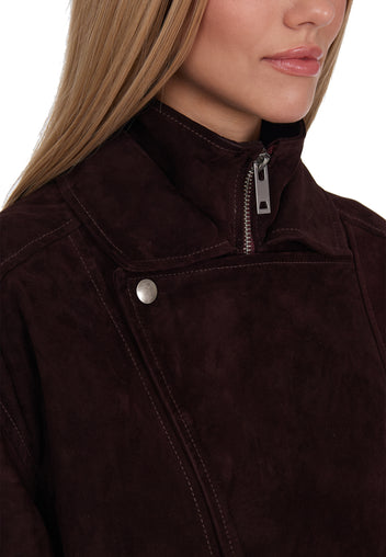 Jacurso Jacket — Burgundy