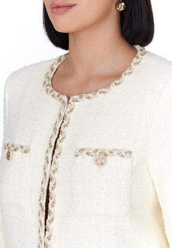Davoli Cardigan — White