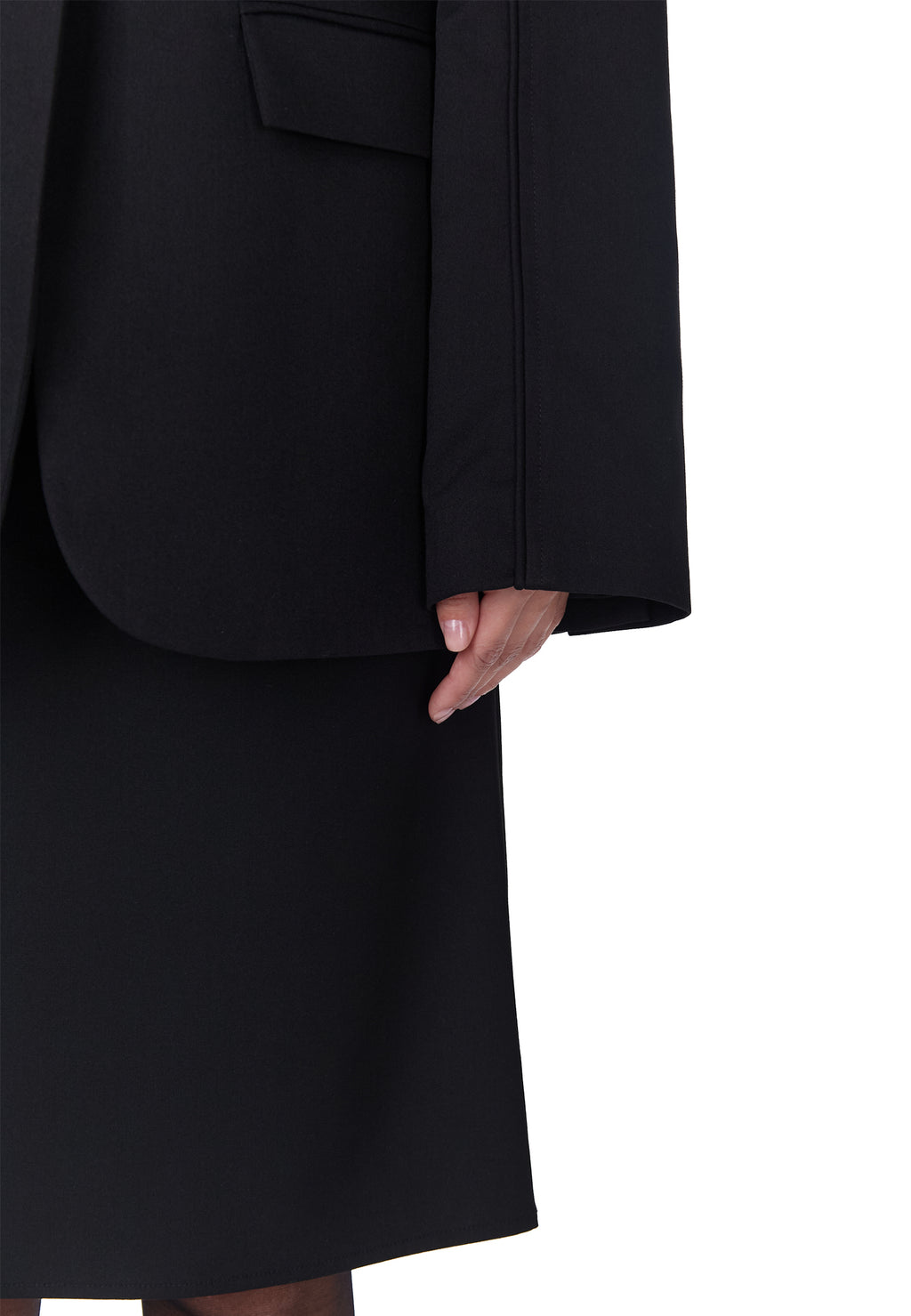 Black Sfilato skirt - view 7