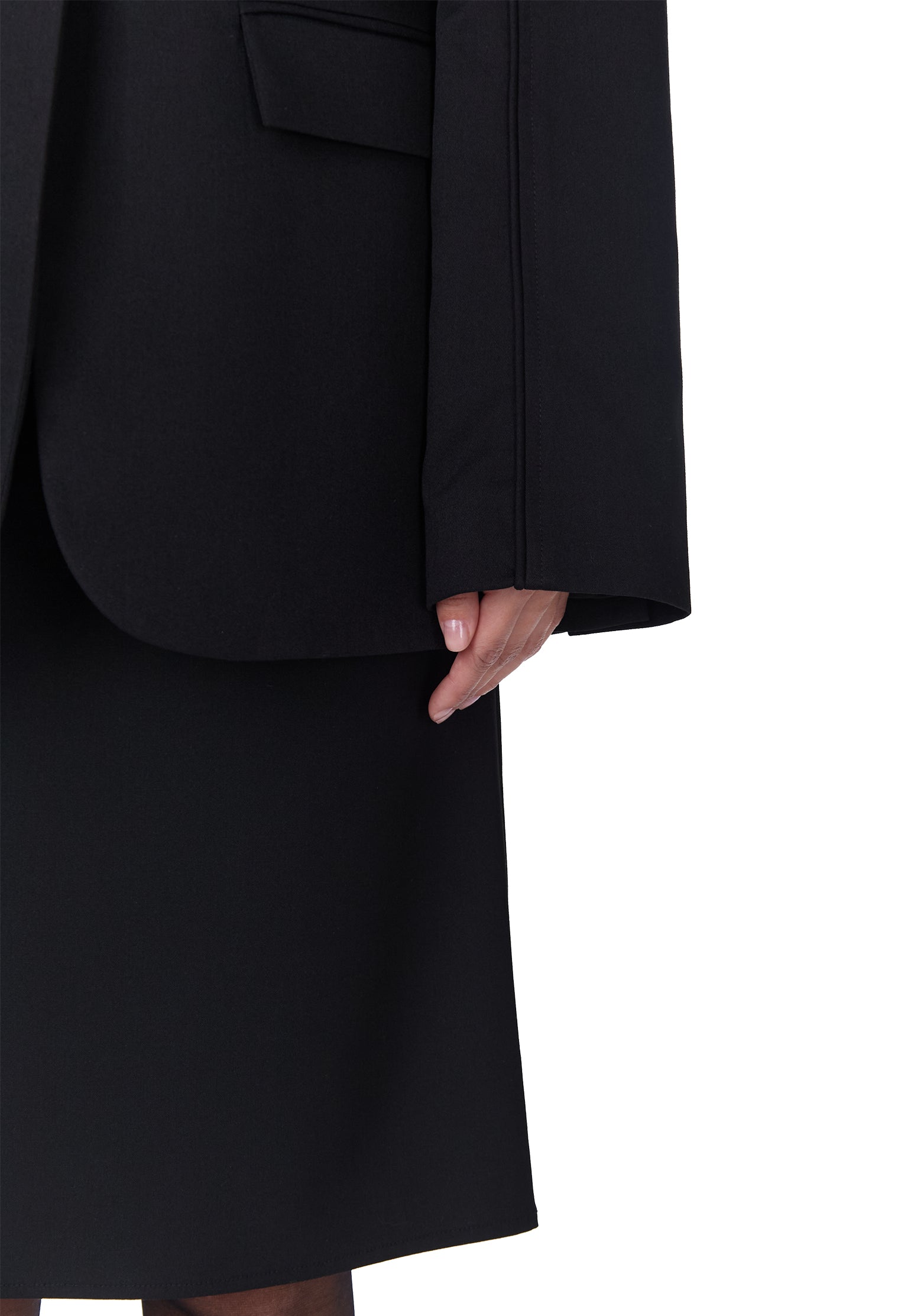 Black Sfilato skirt - view 7