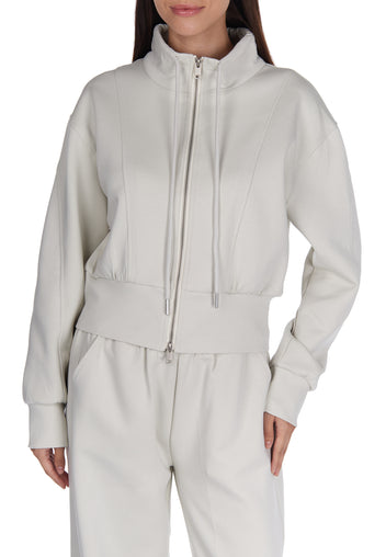 Ivory Hooded Jacket and Trouser Set - view 5