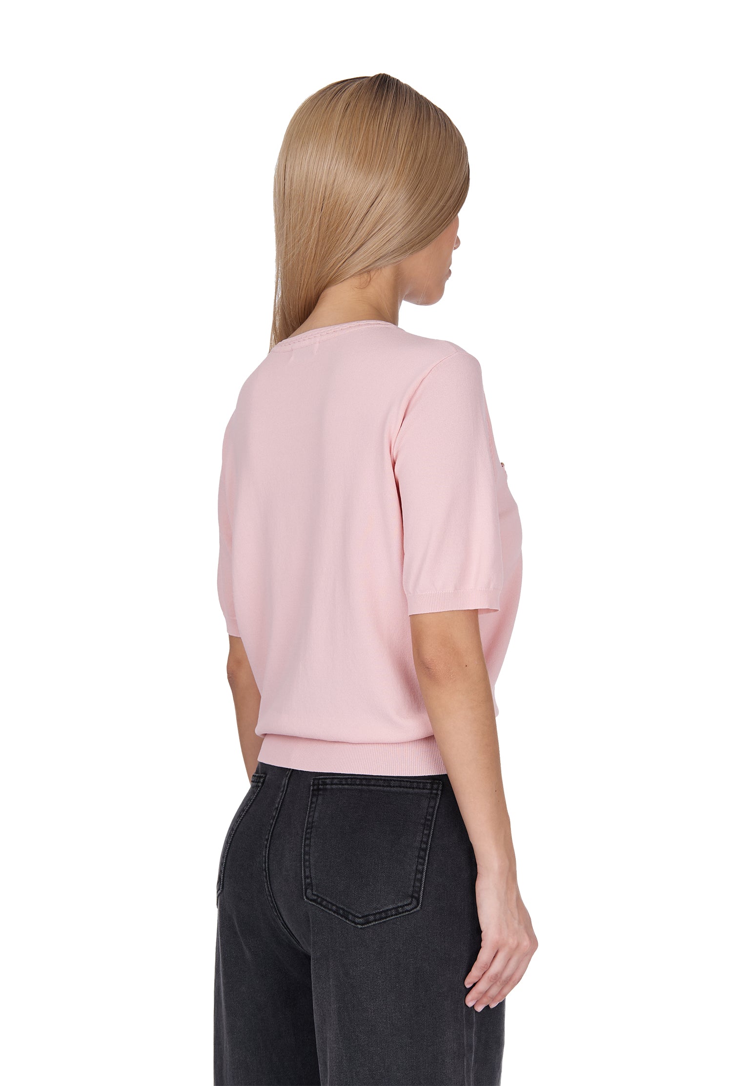 Pink Sfilato cardigan - view 6
