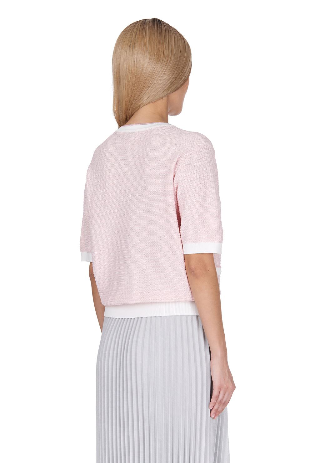 Gray Sfilato cardigan - view 6