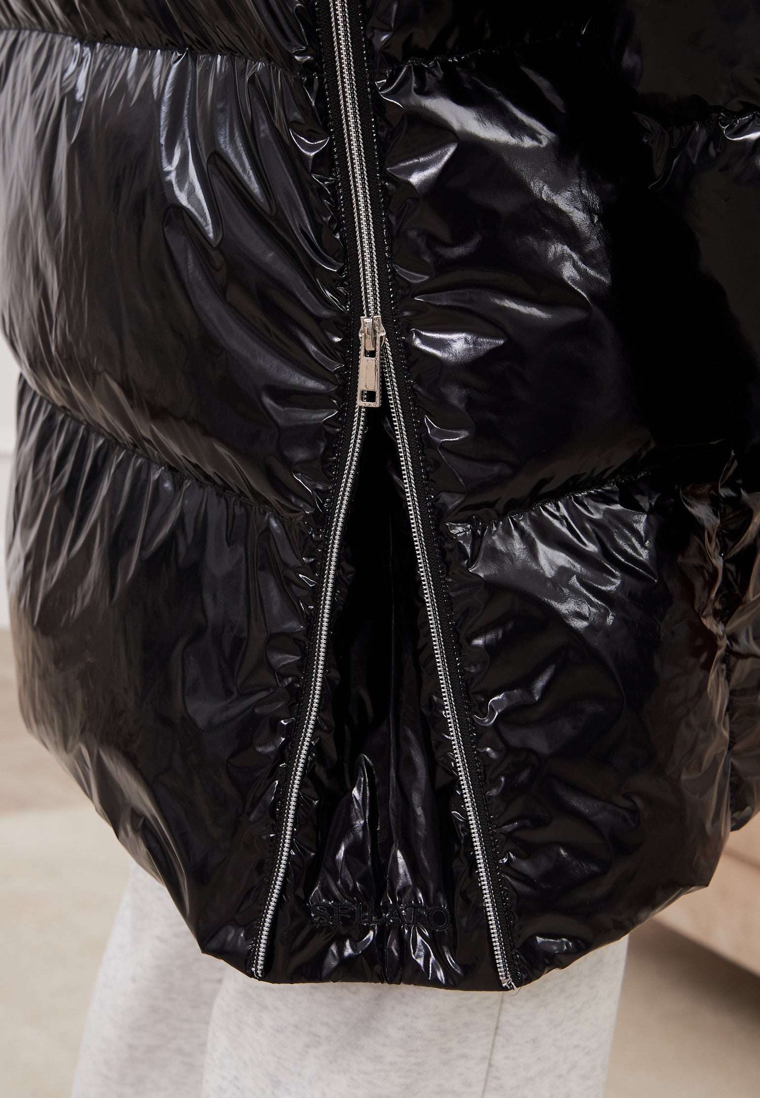 Black Sfilato puffer jacket - view 5