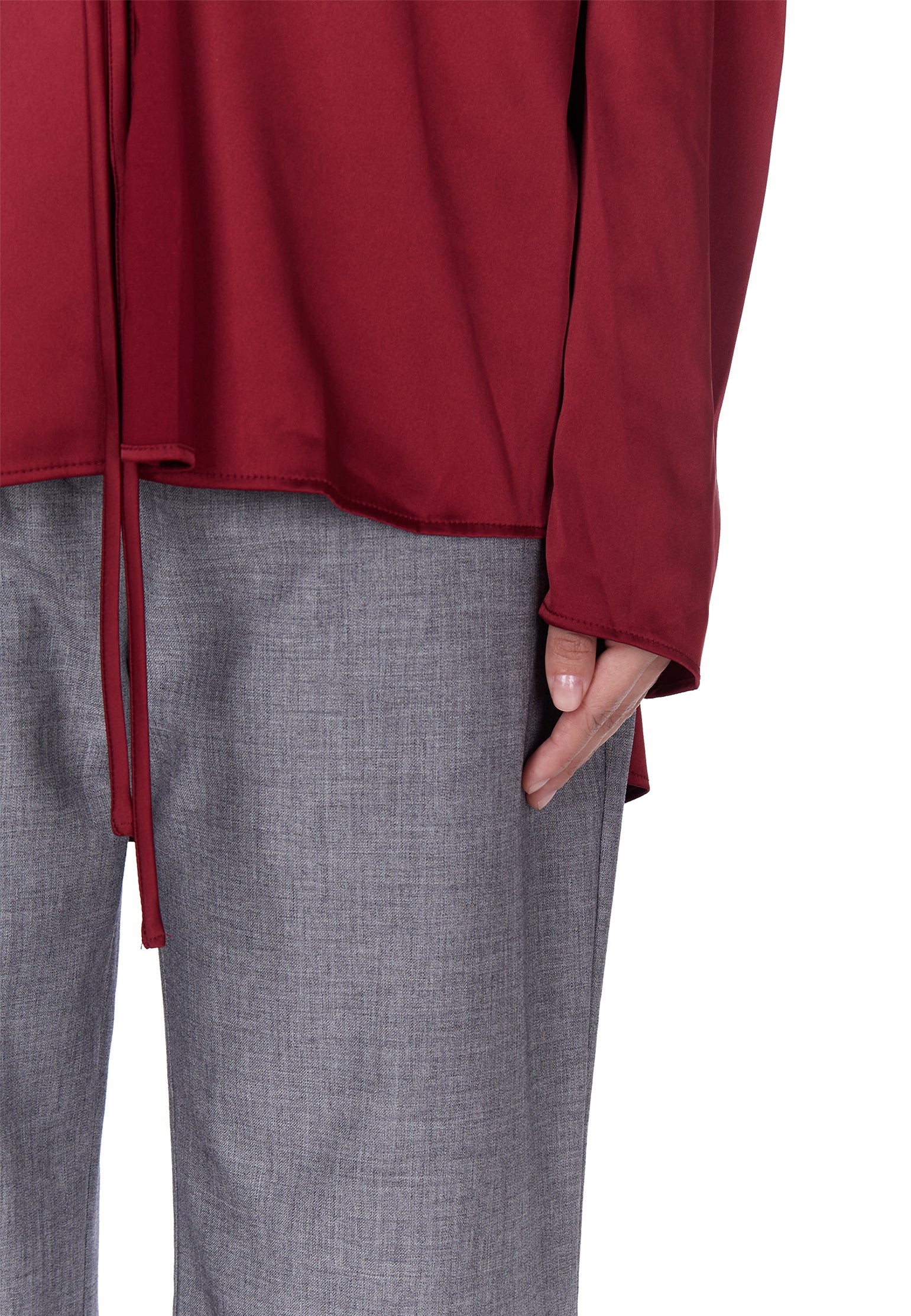 Gray Sfilato trousers - view 5