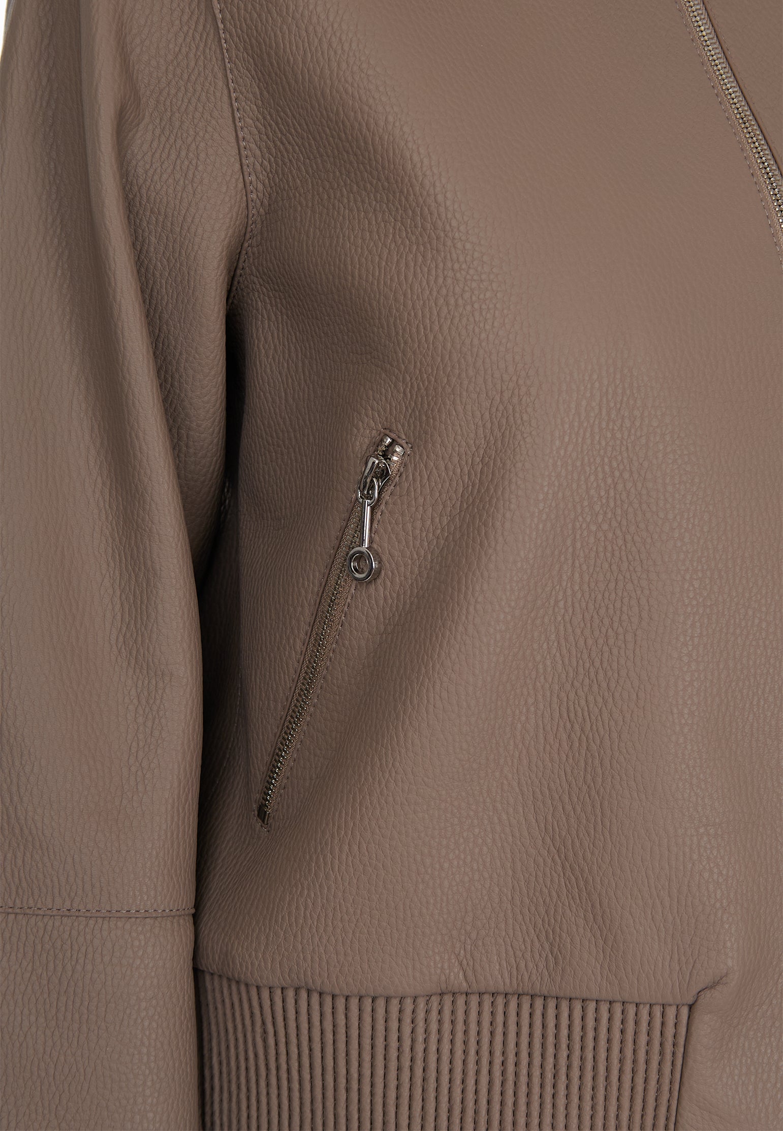 Brown Sfilato bomber jacket - view 6