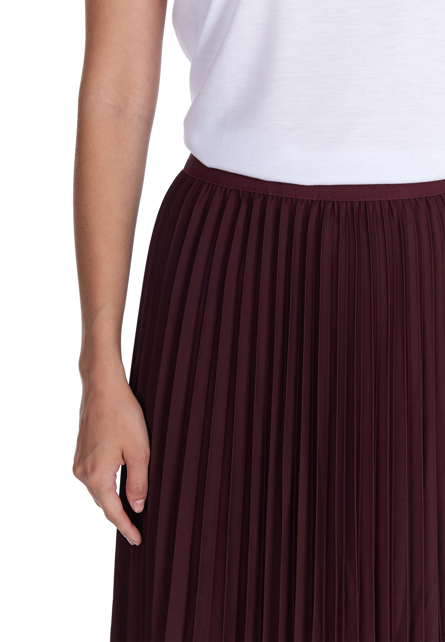 Black Sfilato pleated skirt - view 6