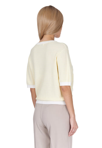 Macchia Cardigan — Yellow
