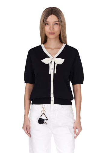 Sfilato Cardigan Kaulonia Cardigan (Sfilato118) — Black