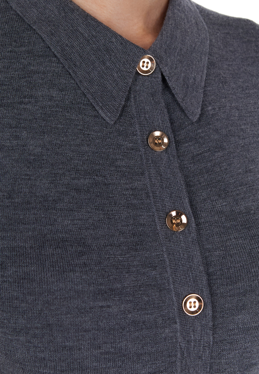 Navy Sfilato polo - view 7
