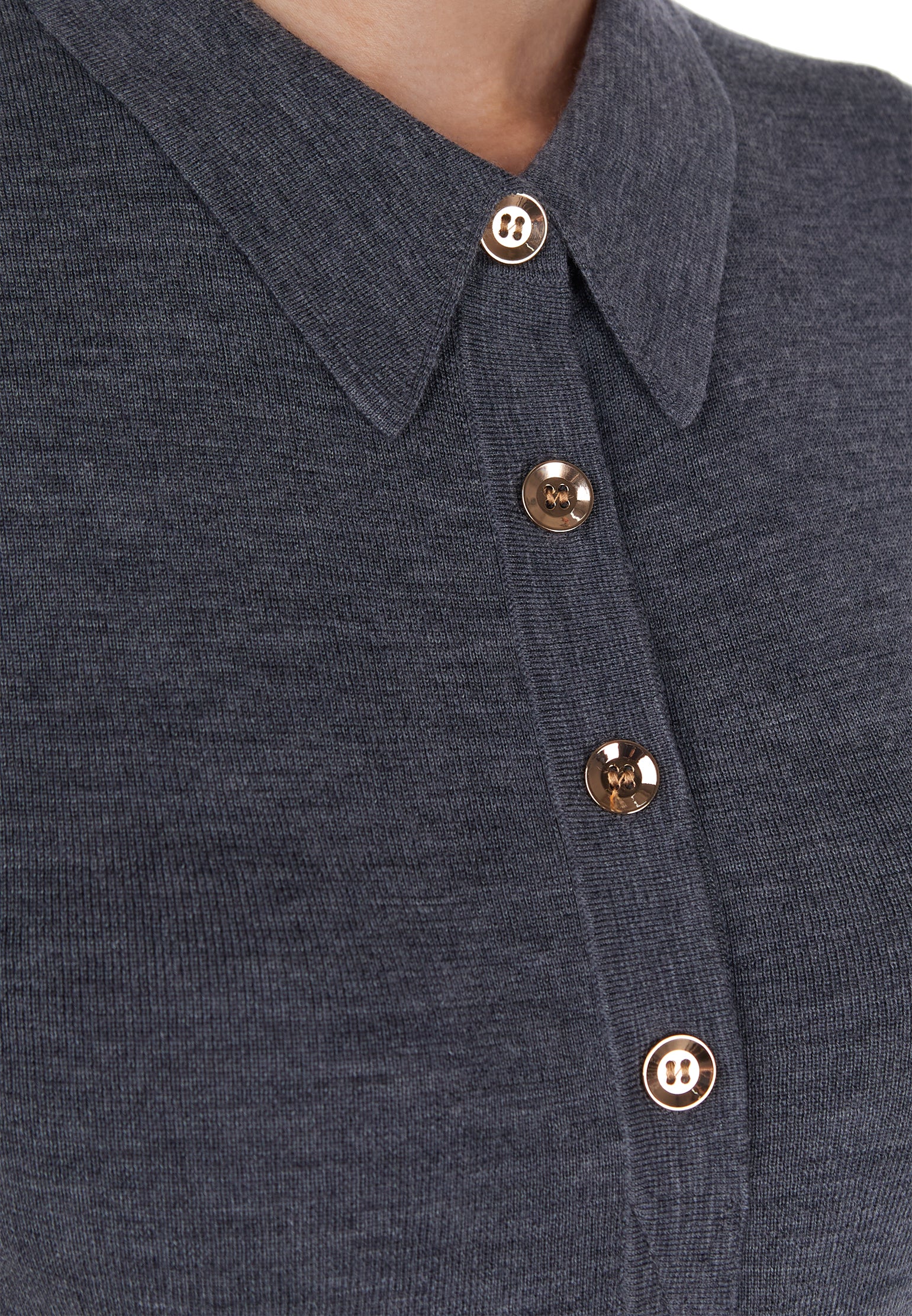 Navy Sfilato polo - view 7