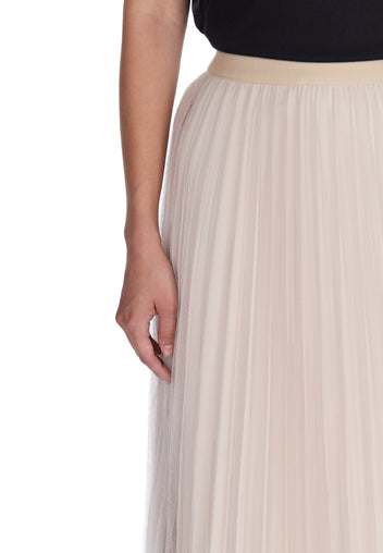 Gray Sfilato tulle skirt - view 7