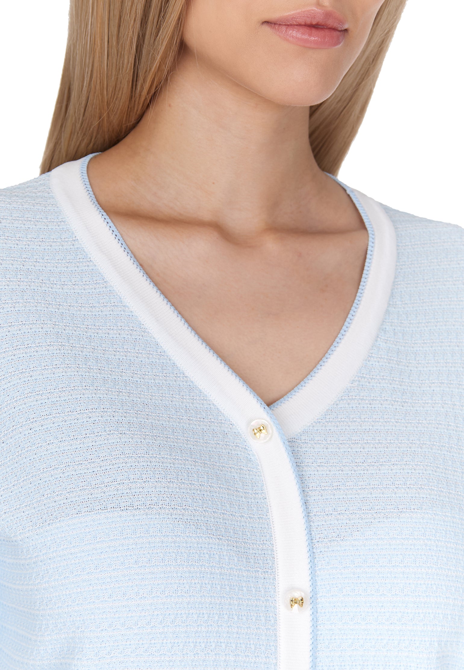 Macchia Cardigan — Light Blue