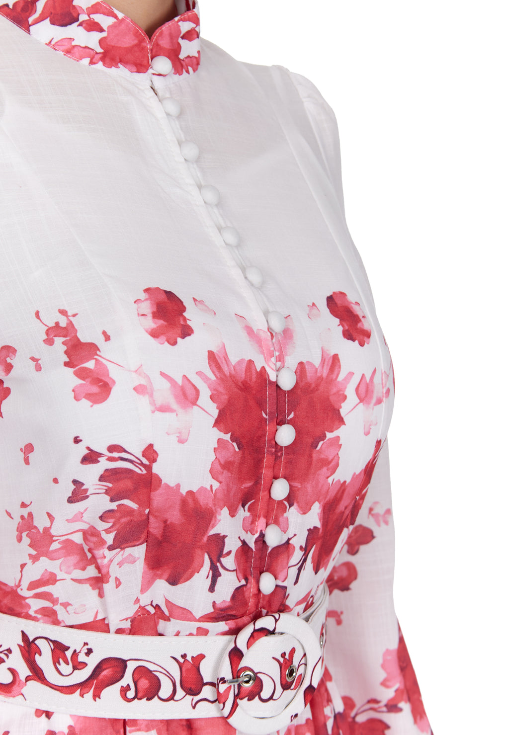 Red Sfilato dress - view 4