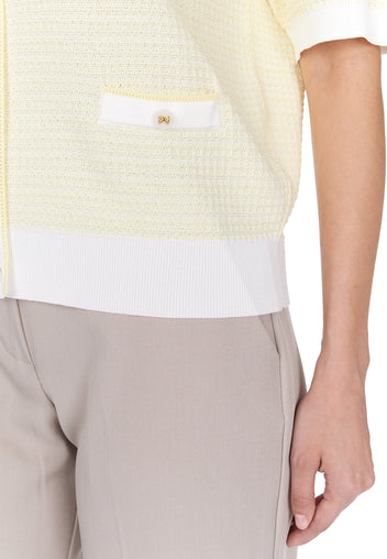 Macchia Cardigan — Yellow