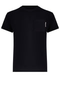 Black Pocket Crewneck T-Shirt - view 1