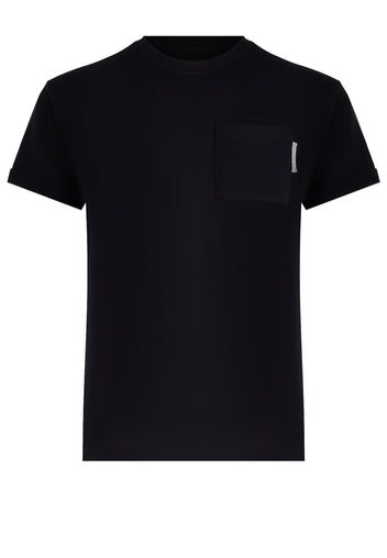 Black Pocket Crewneck T-Shirt - view 1