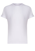 White Smooth Crewneck T-Shirt