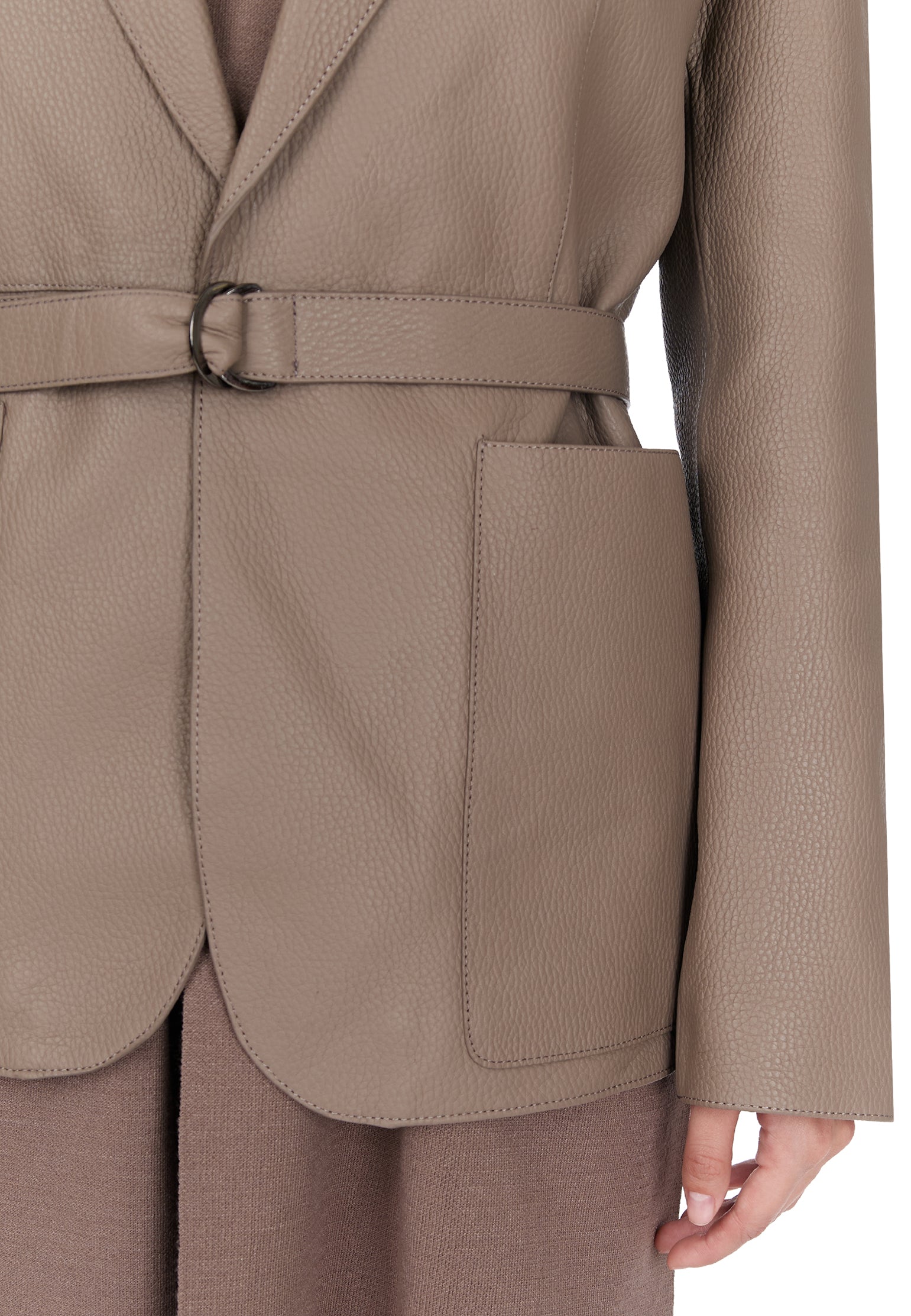 Brown Sfilato jacket - view 6