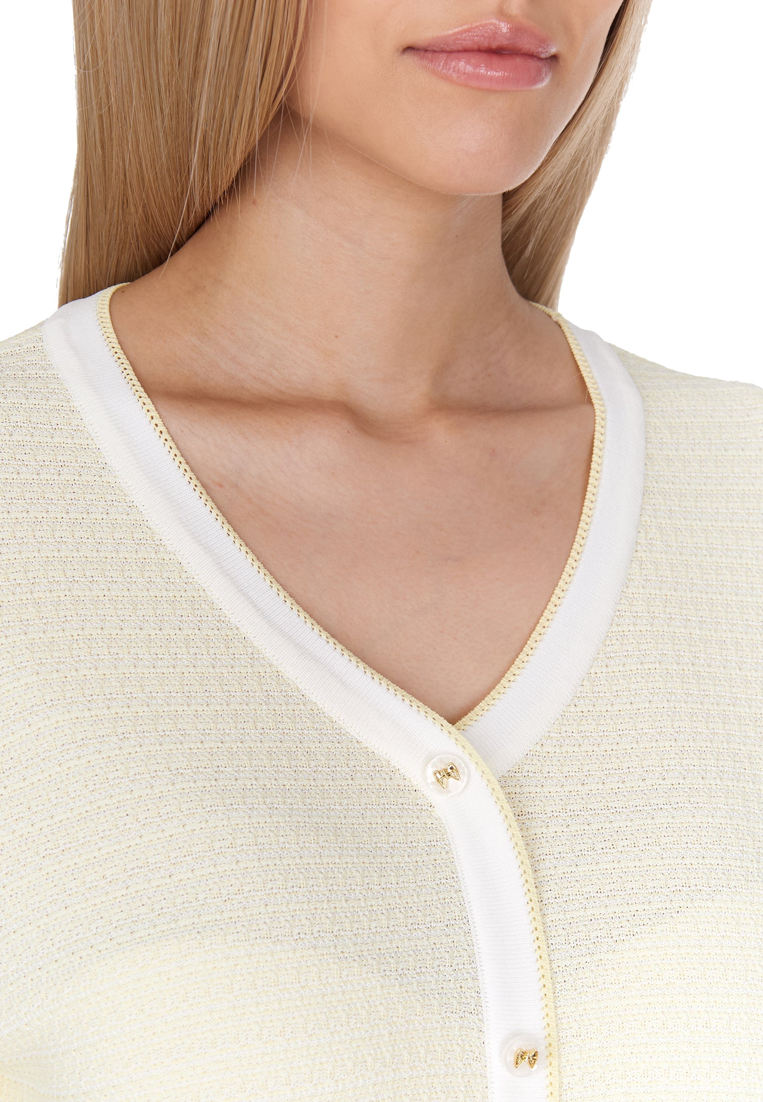 Macchia Cardigan — Yellow
