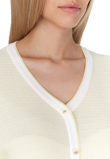 Macchia Cardigan — Yellow