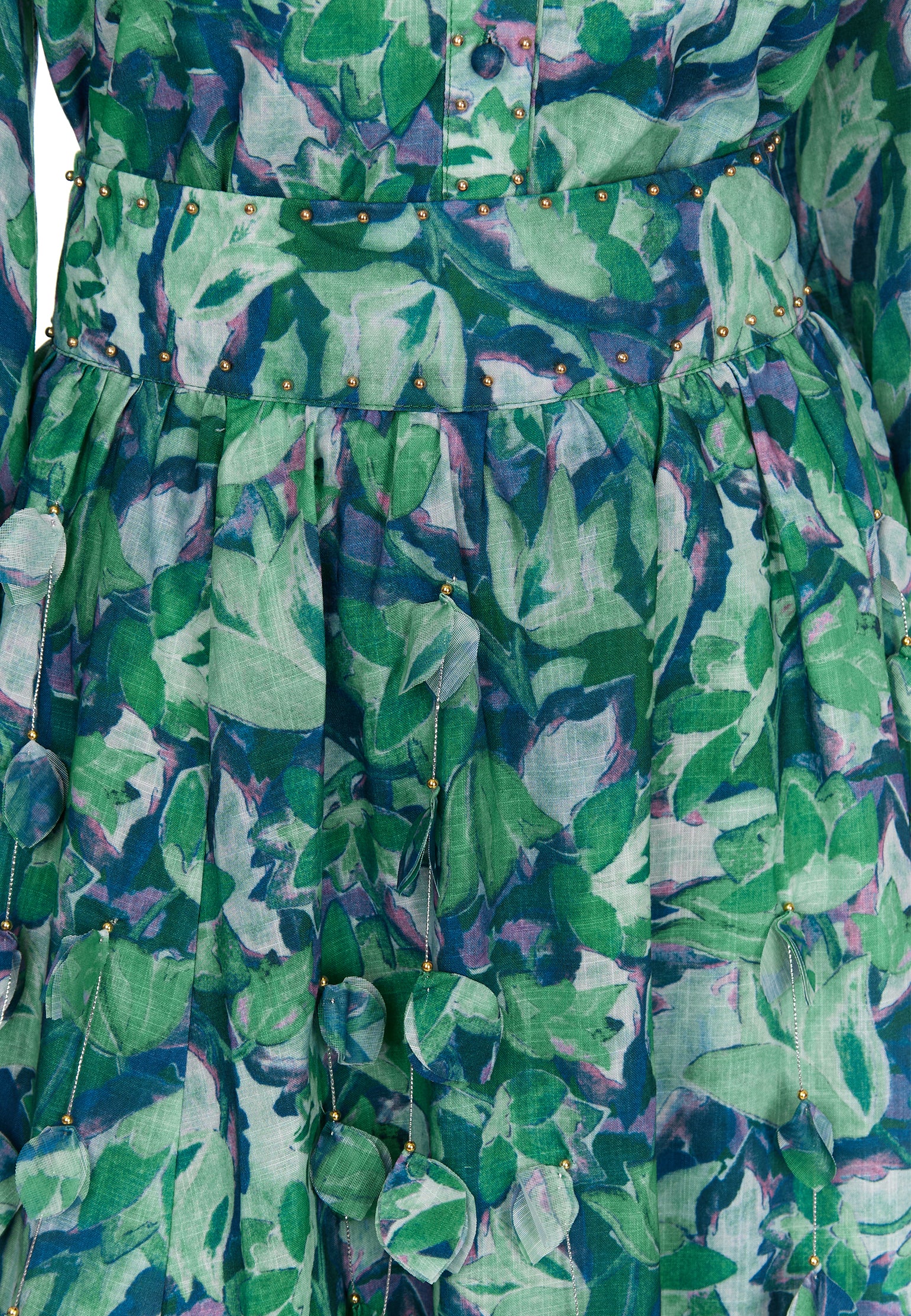 Teal Sfilato skirt suit - view 7