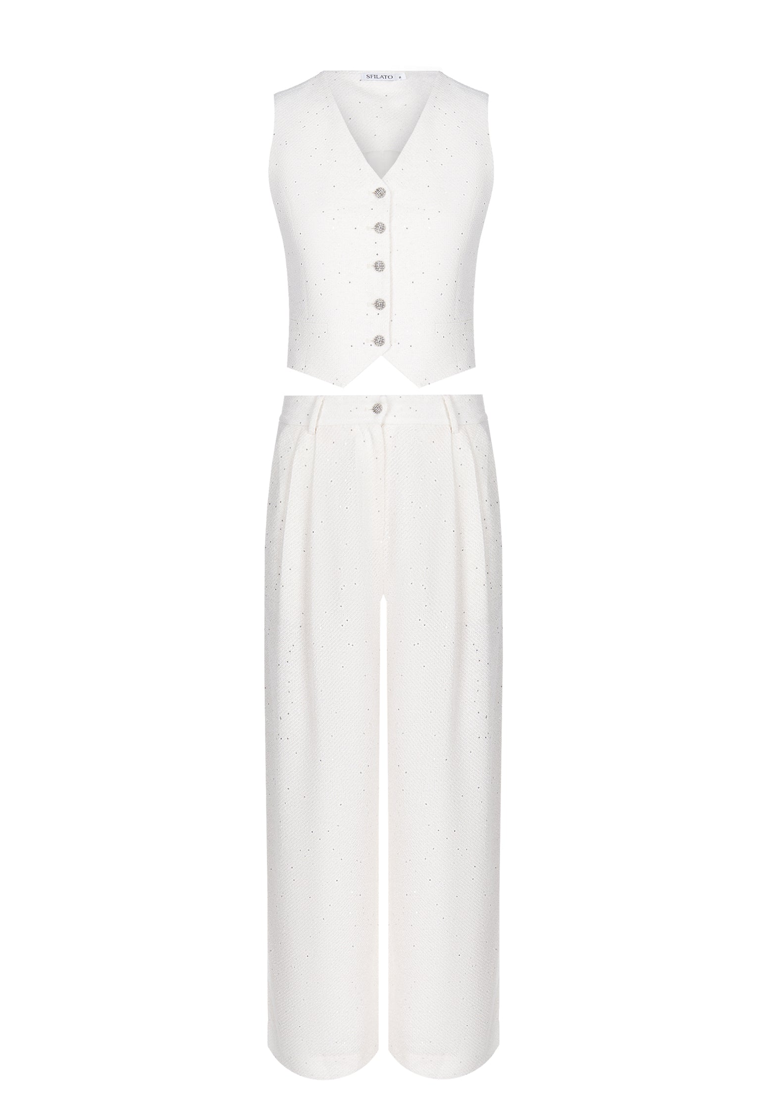 Kalopetasi Suit — White