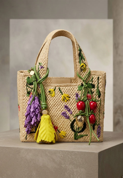 Arco Flower Keychain — Yellow