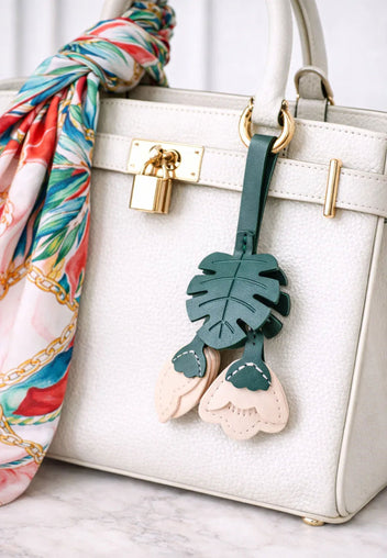 Teal Sfilato keychain - view 2