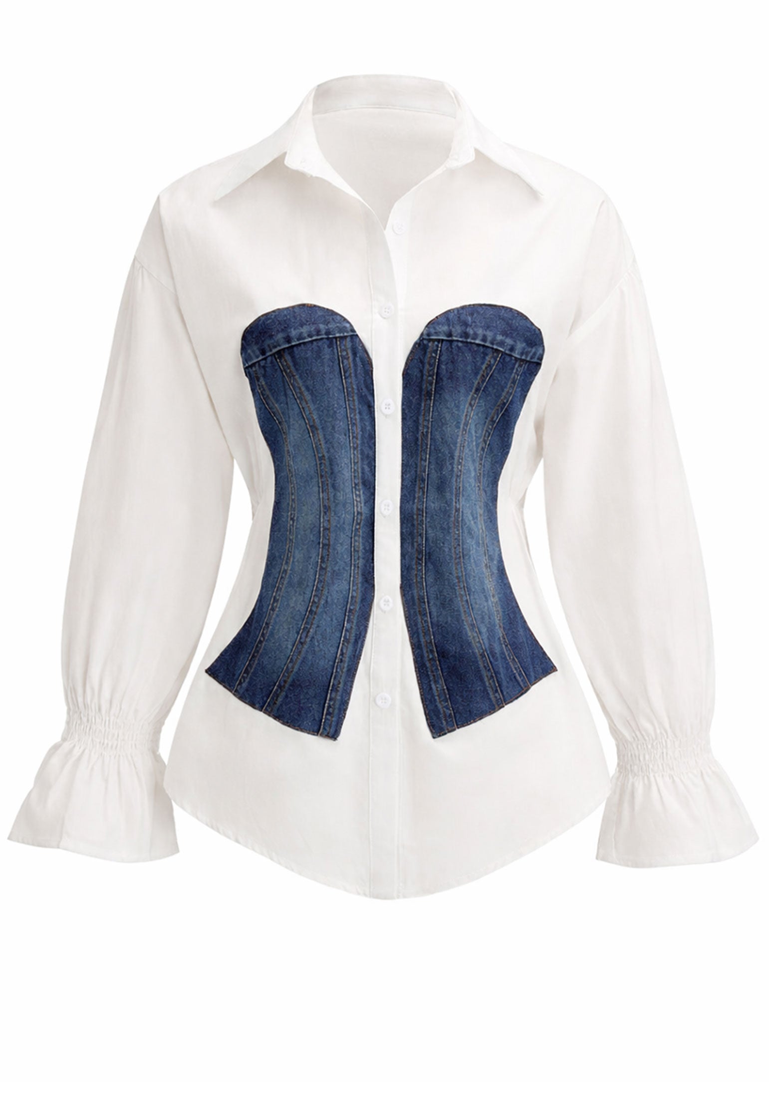 White Sfilato shirt - view 1