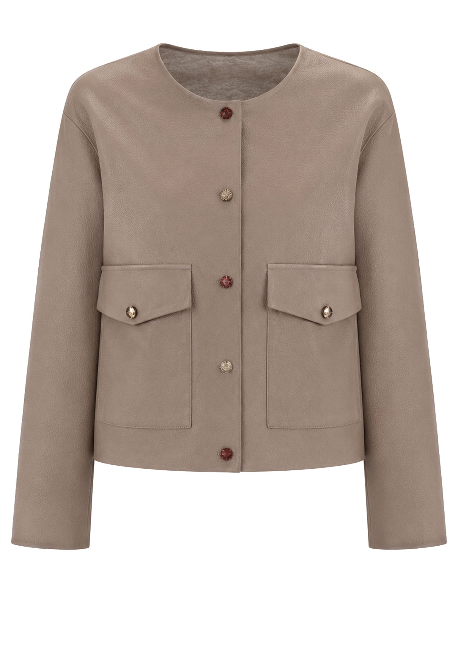 Brown Sfilato jacket - view 1