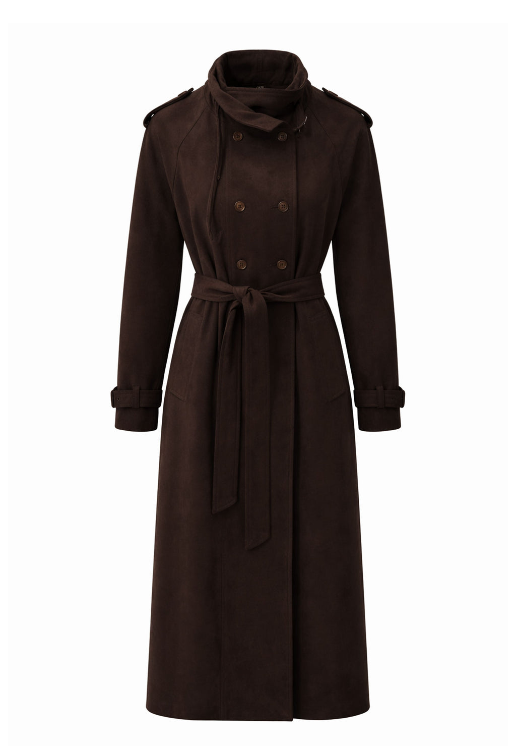 Black Sfilato trench coat - view 1
