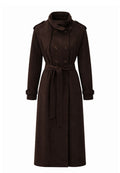 Black Sfilato trench coat - view 1