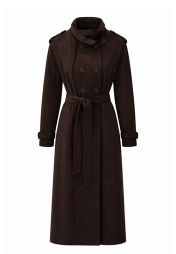 Black Sfilato trench coat - view 1
