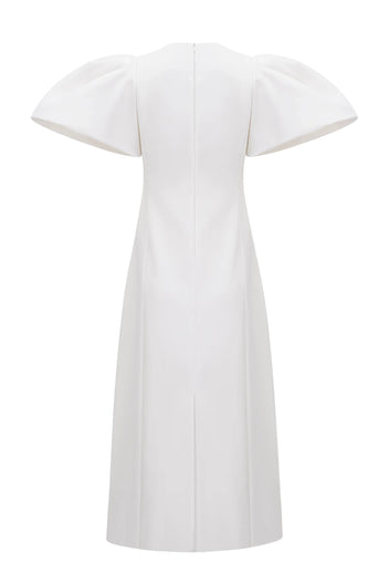 Ivory Floral T-Shirt Dress - view 3