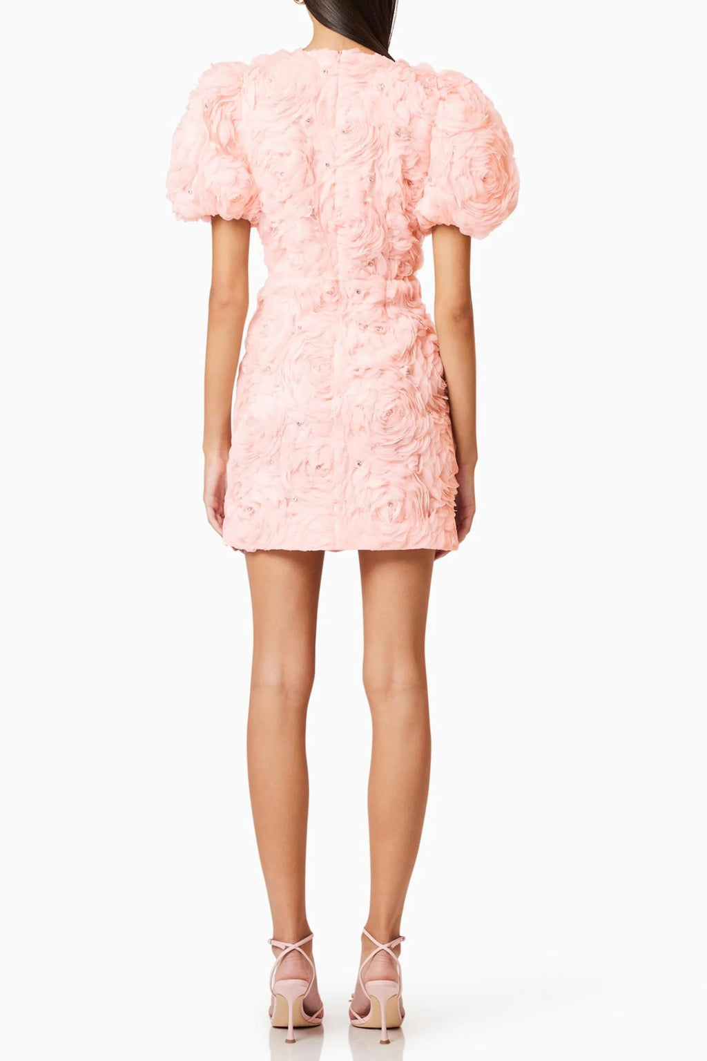 Coral Sfilato dress - view 3