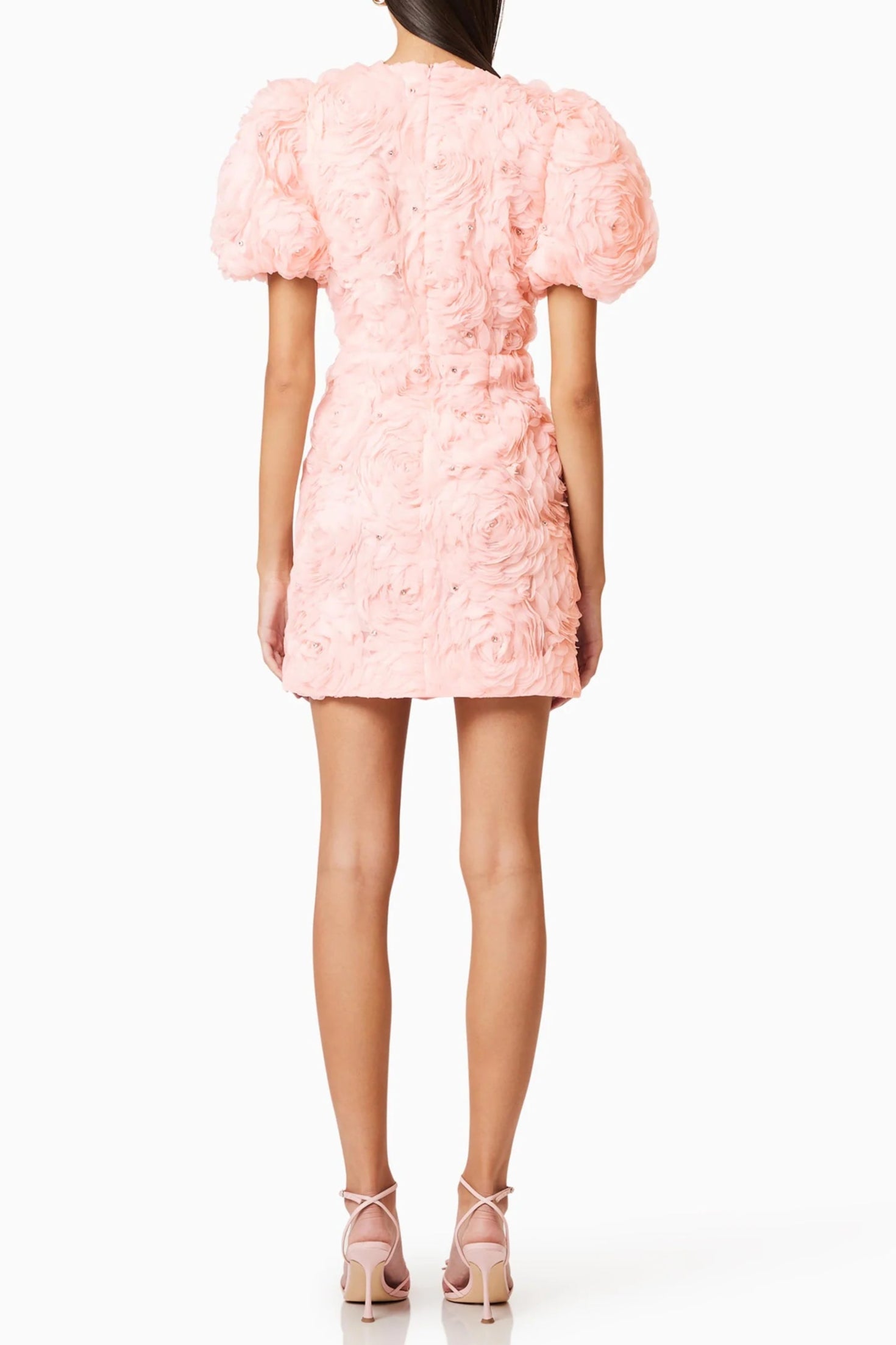 Coral Sfilato dress - view 3