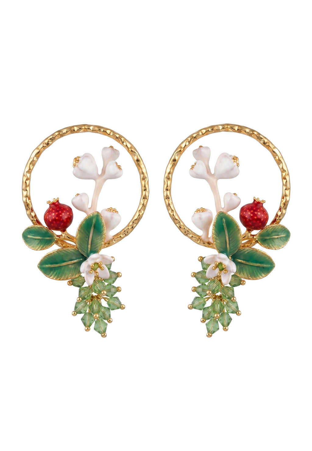 Gold Sfilato earrings - view 1