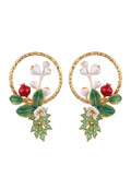 Gold Sfilato earrings - view 1