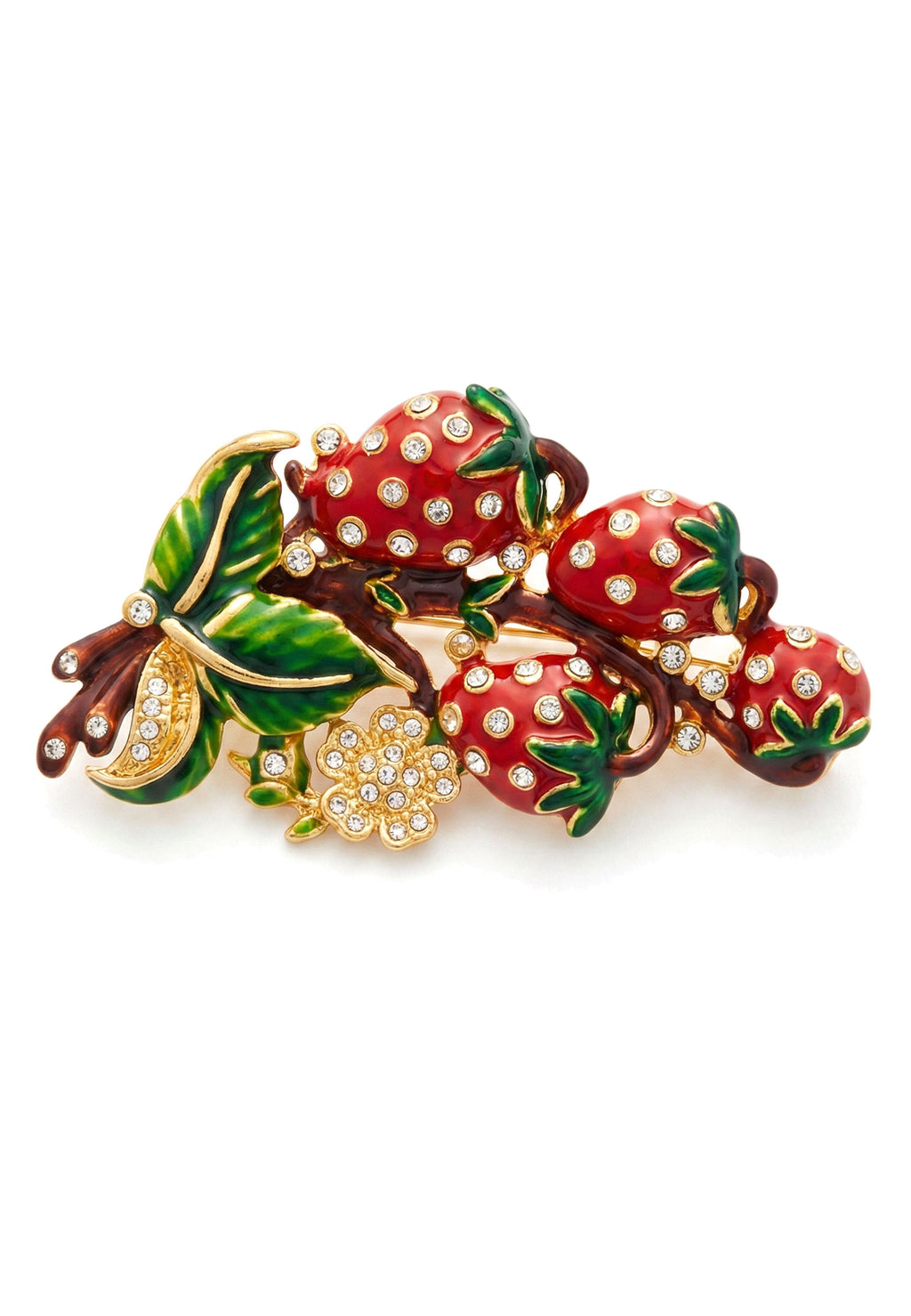 Gold Sfilato brooch - view 1