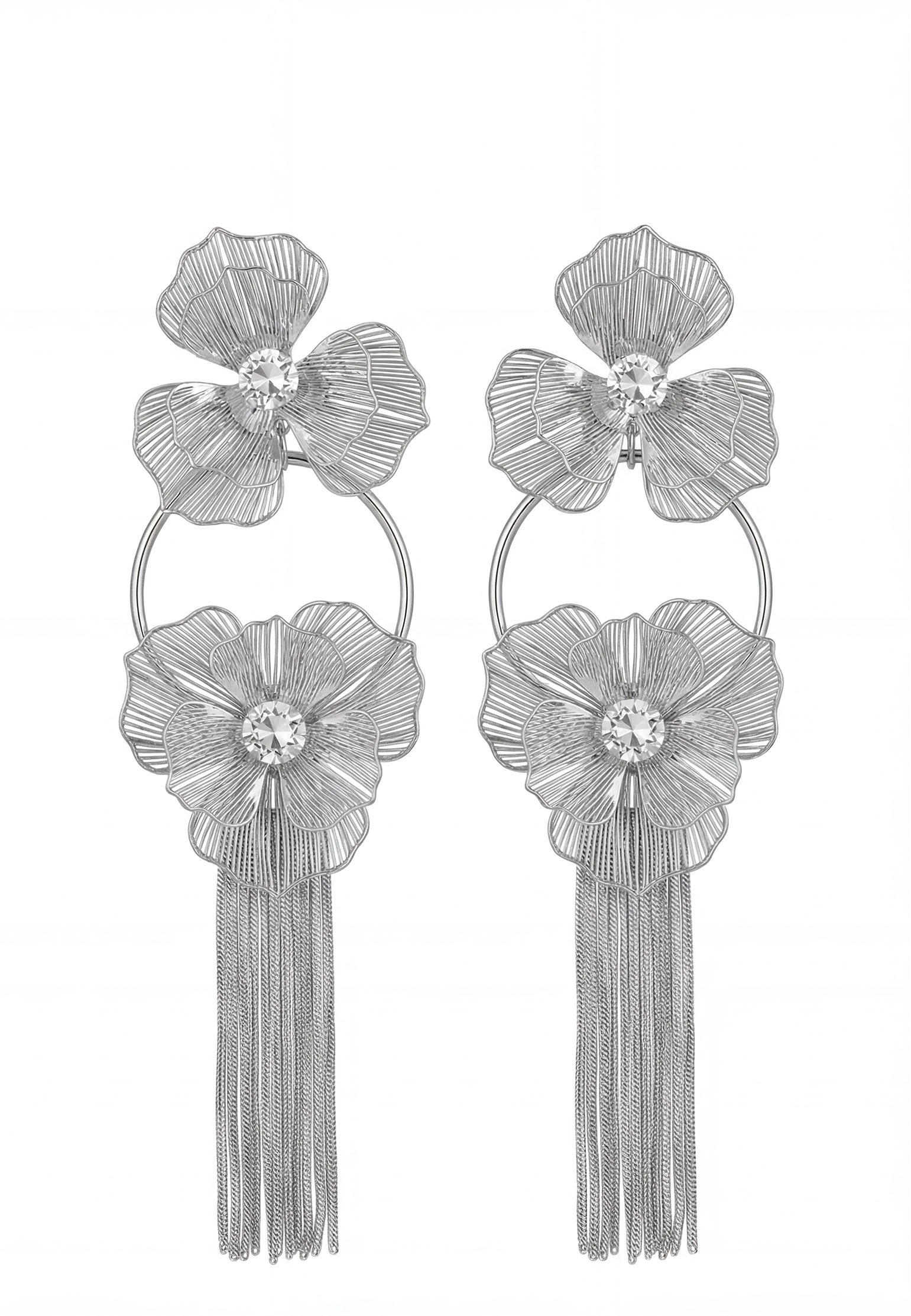 Gold Sfilato earrings - view 1