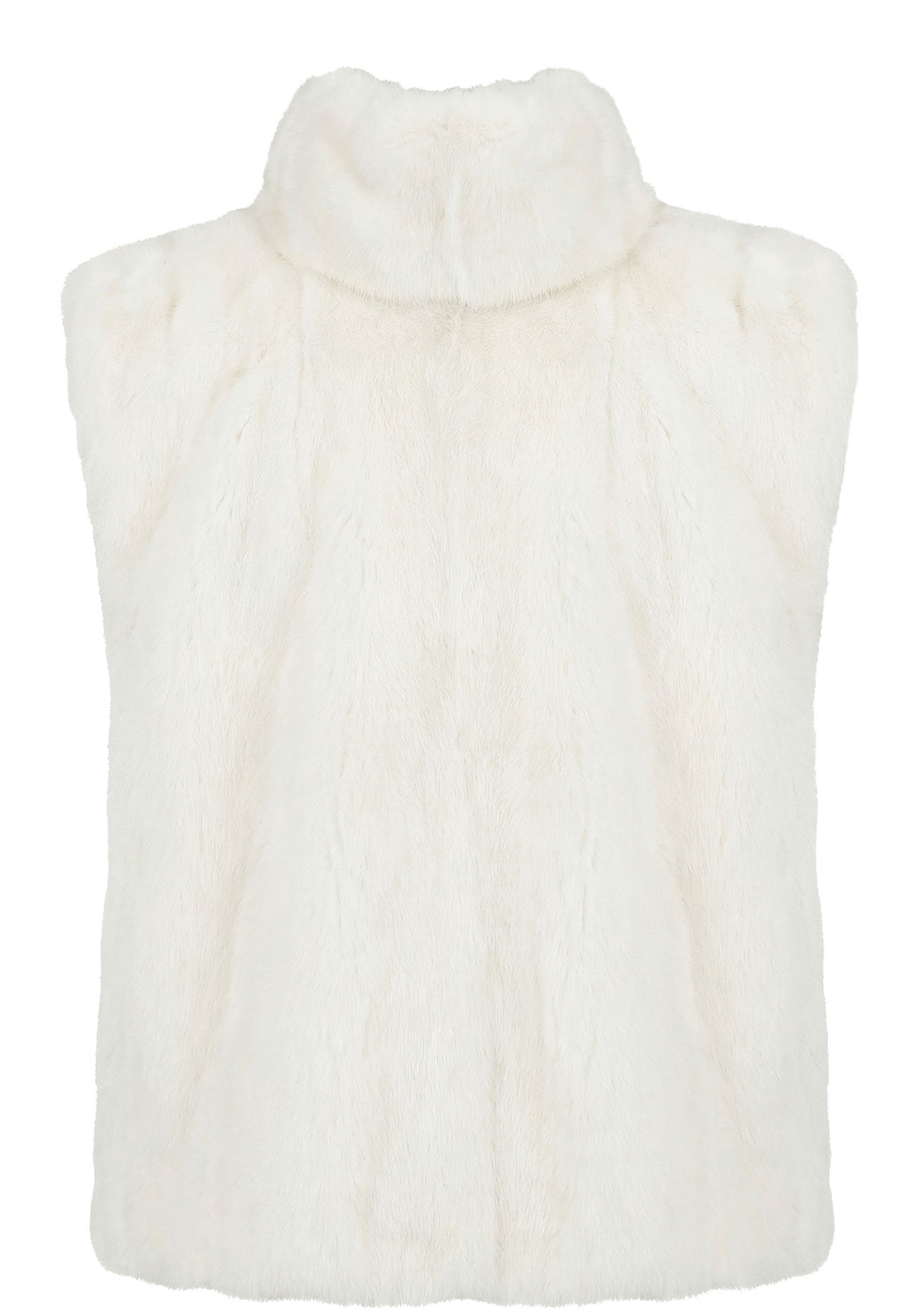 White Sfilato mink collar - view 1