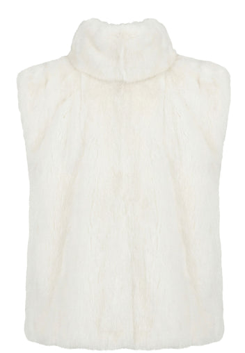 White Sfilato mink collar - view 1