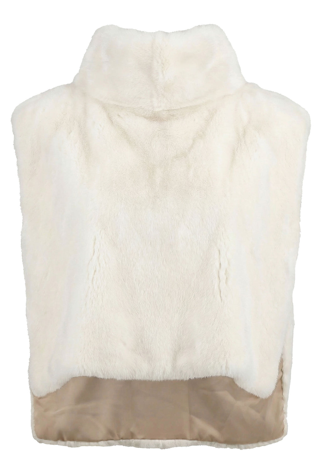 White Sfilato mink collar - view 2