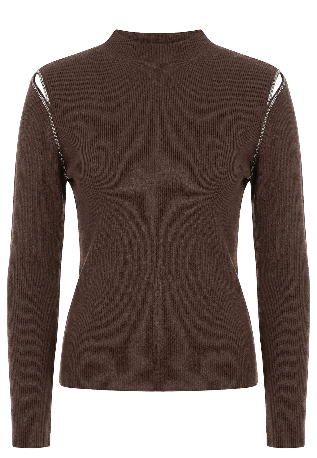 Brown Sfilato turtleneck - view 1
