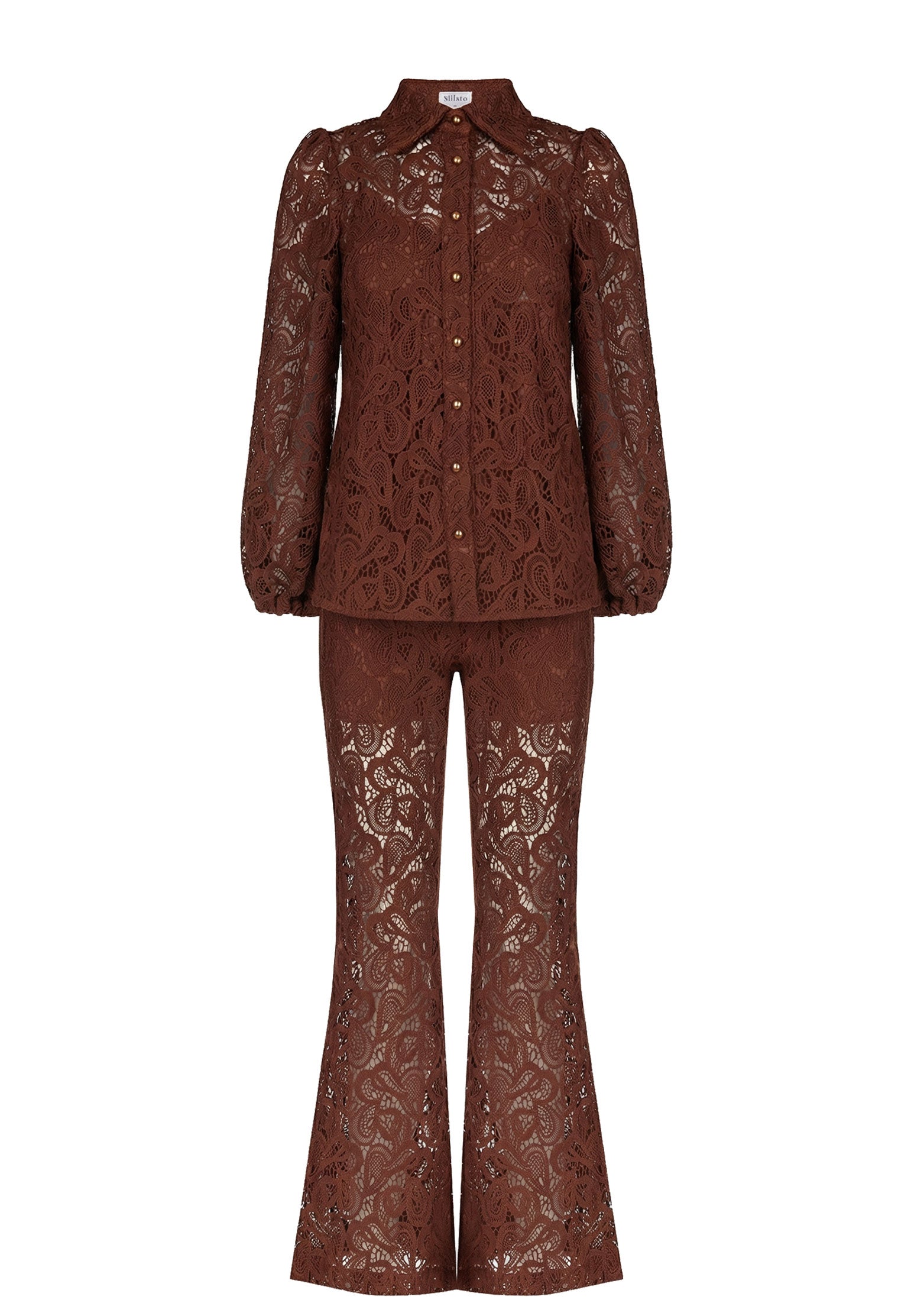 Brown Sfilato suit - view 1