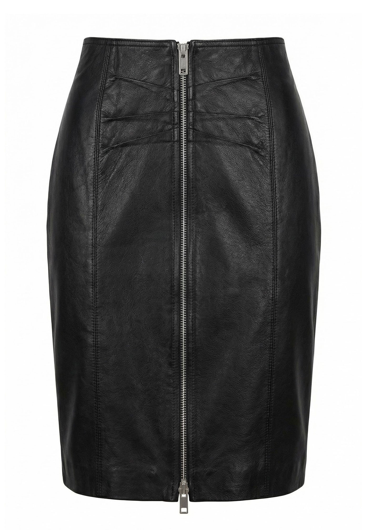 Black Sfilato skirt