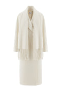Cesena Coat — White