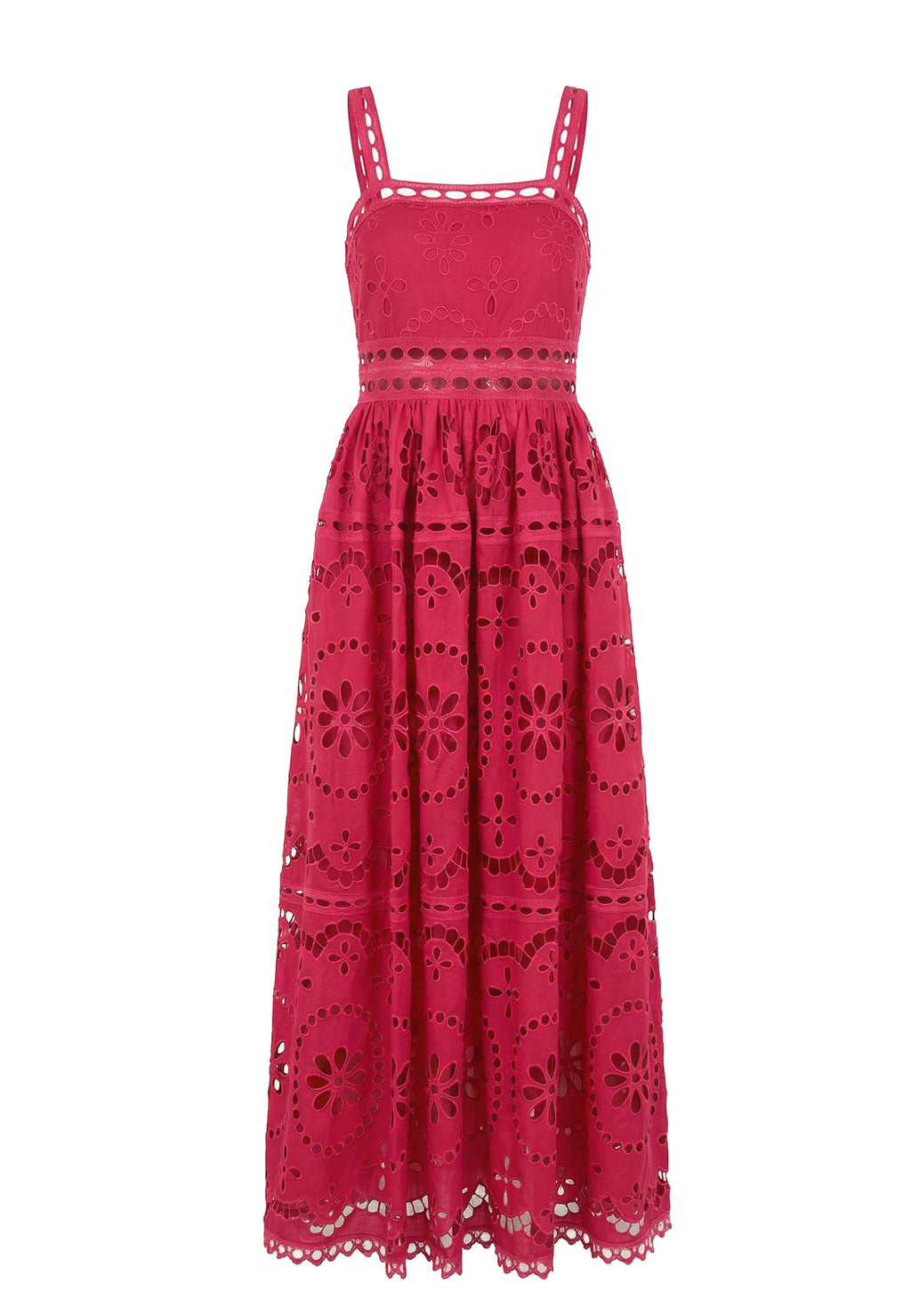 Burgundy Sfilato dress - view 1