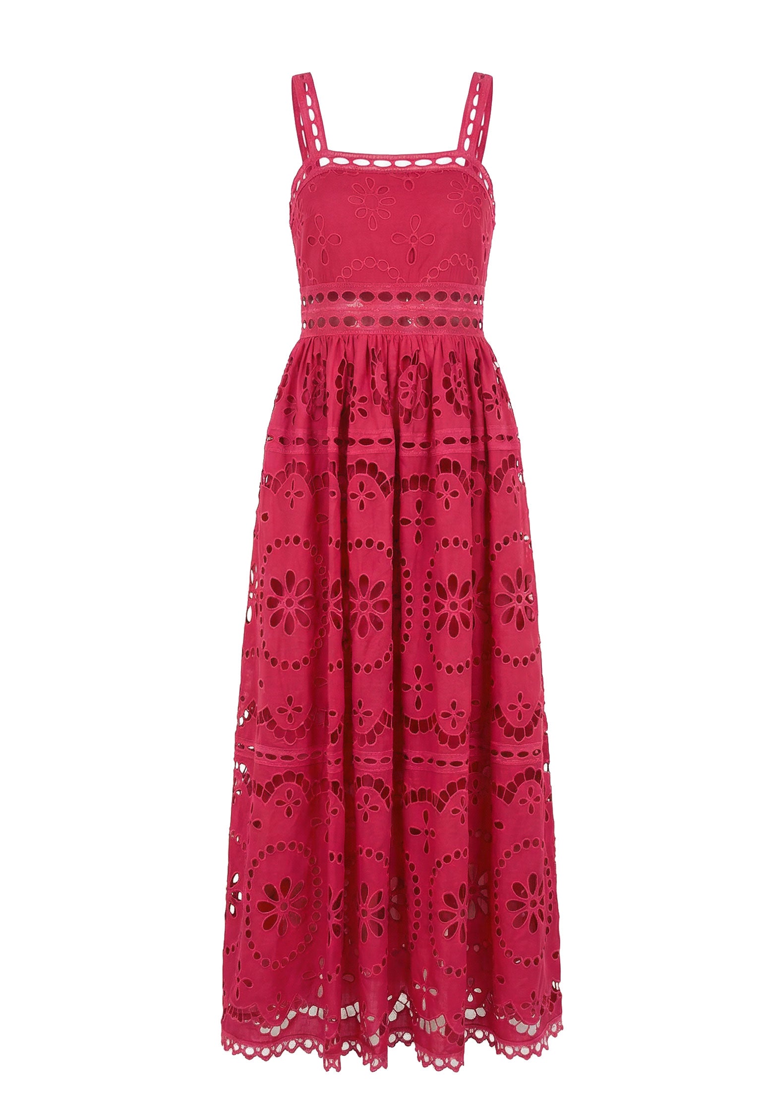 Burgundy Sfilato dress - view 1